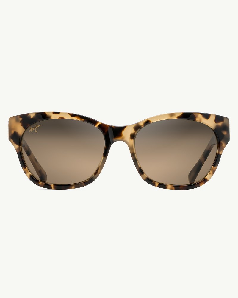 Monstera Leaf 24kGold Trim Sunglasses by Maui Jim®