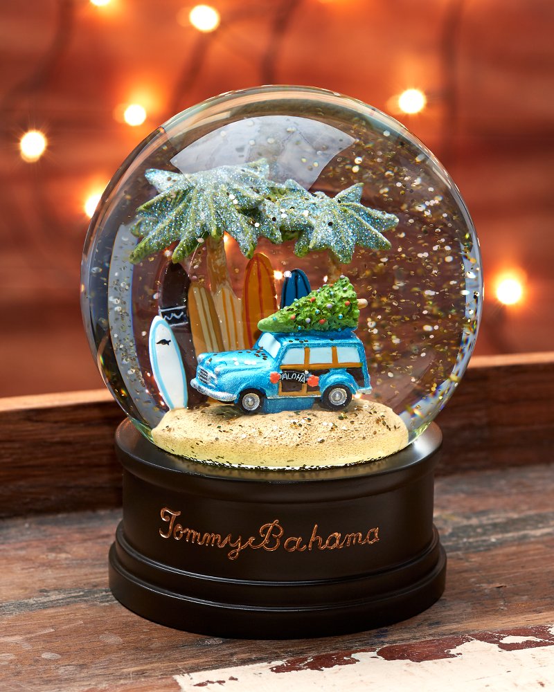 Woodie Snow Globe