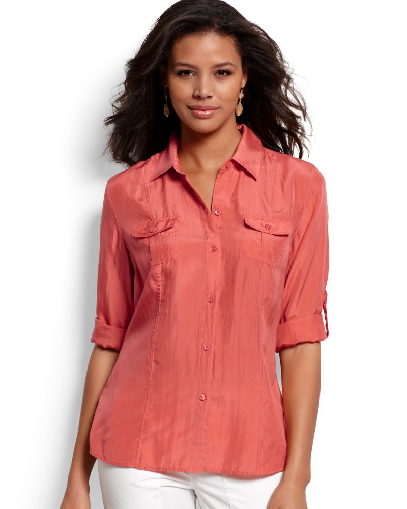  Sand Piper Silk Shirt